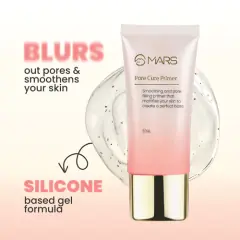 MARS Pore Cure Primer | Lightweight | Oil Control | Pore Filling Primer | 30ml, image 3