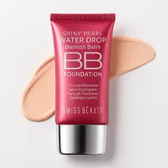 Swiss Beauty Shiny Pearl Waterdrop BB Cream Foundation – 01 Shade, image 1