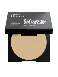 Blue Heaven Oil Control Compact - 201 Cream | 12-Hour Matte, image 1
