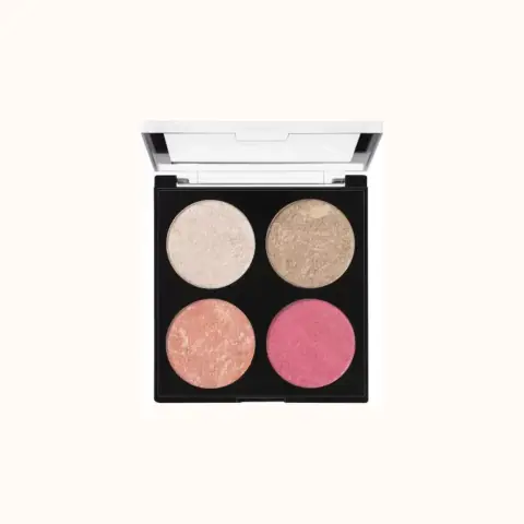 MARS Ultra Glow Baked Highlighter Palette 01
