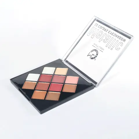 MATT LOOK Metallic 12 Hues Eyeshadow | 20g | Natural Look | Long-Lasting, alternate view