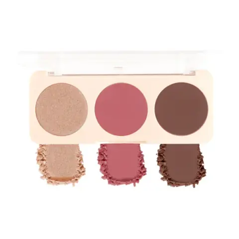 ME-ON So Cheeky 3-in-1 Palette - 04 | Highlight, Blush & Contour
