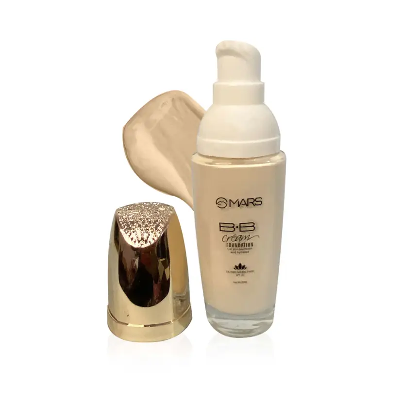 MARS BB Cream Foundation | 50ml | Full Coverage | Oil Free | Natural Finish | SPF20