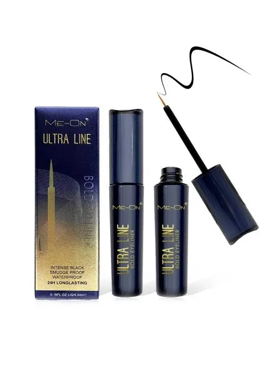ME-ON Ultra Line Bold Eyeliner - Intense Black | Smudge-Proof